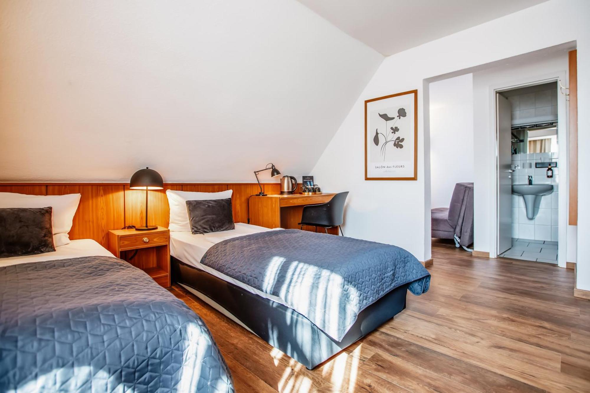 Hotel Und Restaurant Gartenstadt Эрфурт Экстерьер фото